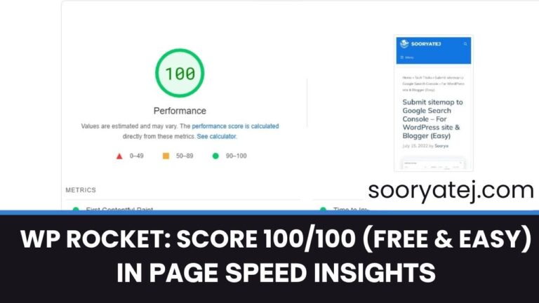 Increase Google Page Speed Insights - Speed Test Score-min WP Rocket