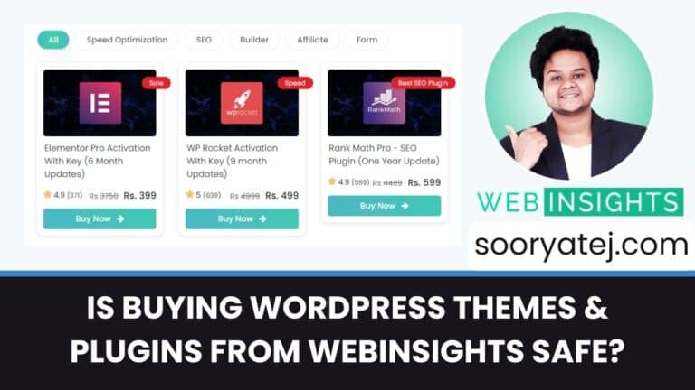 Is Buying Wordpress Themes & Plugins from Webinsights Safe?